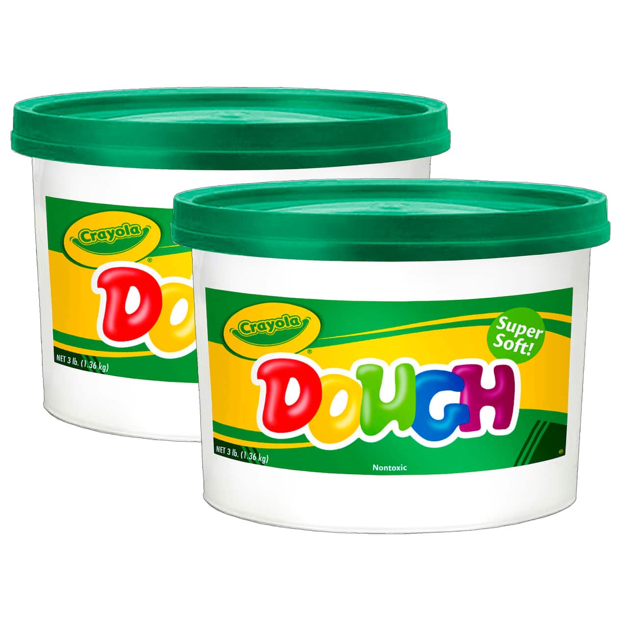 Crayola® 3lb. Super Soft Modeling Dough Bucket, 2ct.